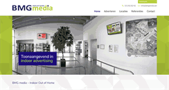 Desktop Screenshot of bmgmedia.be